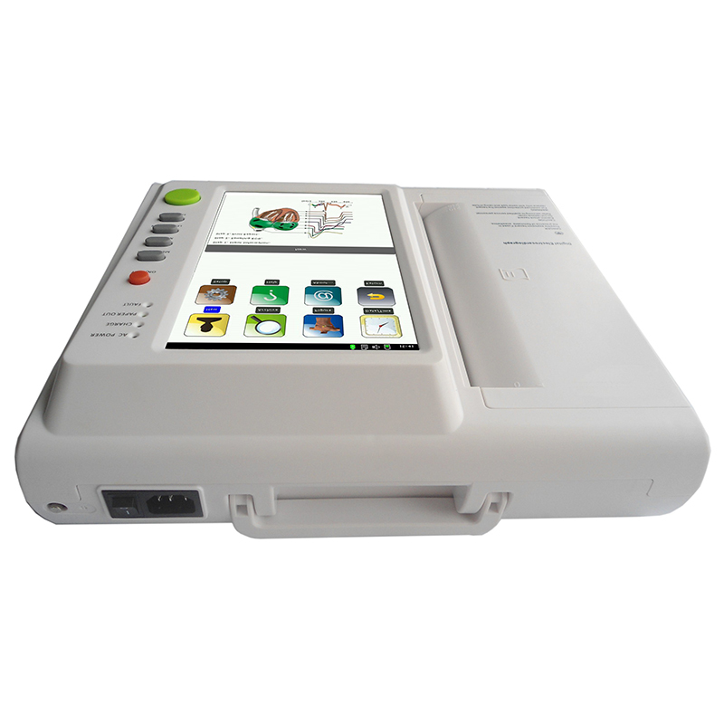 Électrocardiographe portable 12 dérivations, 12 pistes