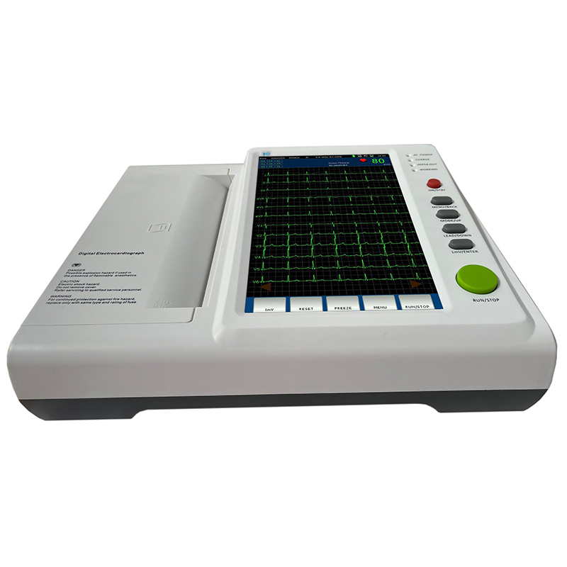Électrocardiographe portable 12 dérivations, 12 pistes